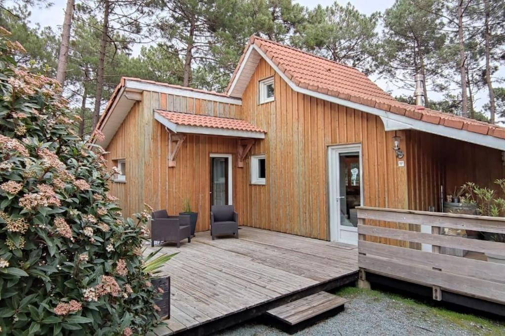 Chalet Du Bonheur - La Jenny Naturist Area 勒波日 外观 照片